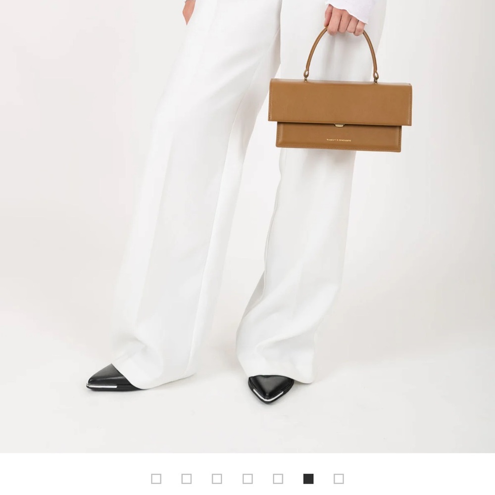 Tammy & Benjamin Brown Leather Satchel - Picture 3 of 6